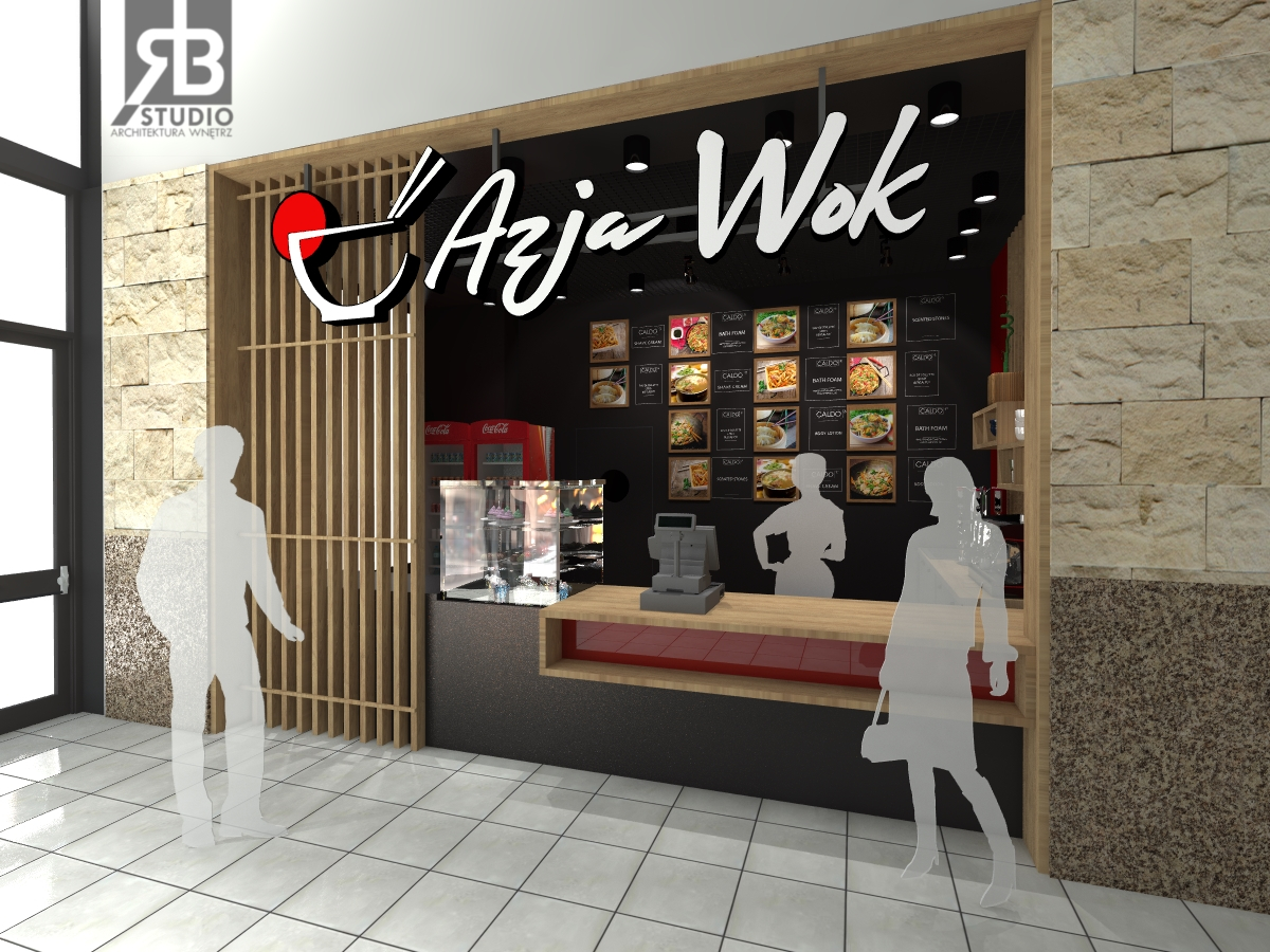 Azja WOK – bistro | Projekt