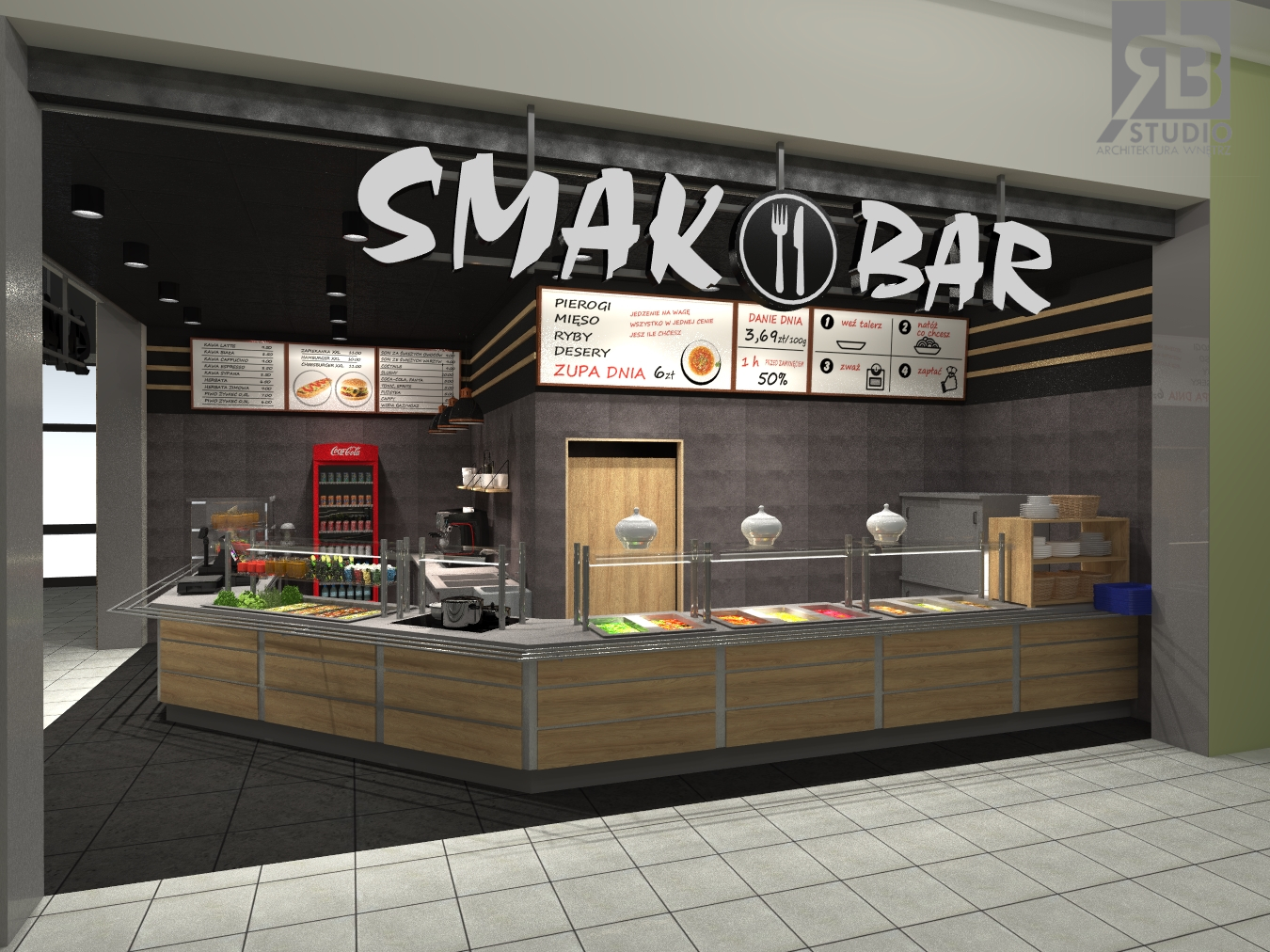 Smak Bar – bistro | Projekt